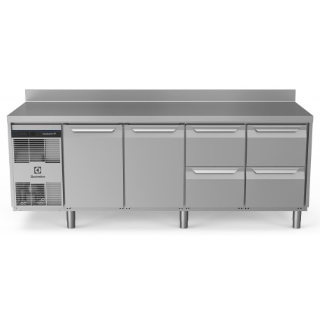 Хладилна маса, 2 врати, 4 чекмеджета, 590 л, -15/-22 оС
