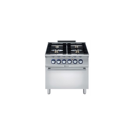 Газова печка 4 горелки + ел. фурна Electrolux