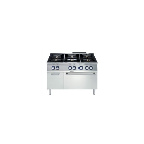 Газова печка 6 горелки + газ. фурна, Electrolux