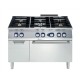 Газова печка 6 горелки + ел. фурна, Electrolux