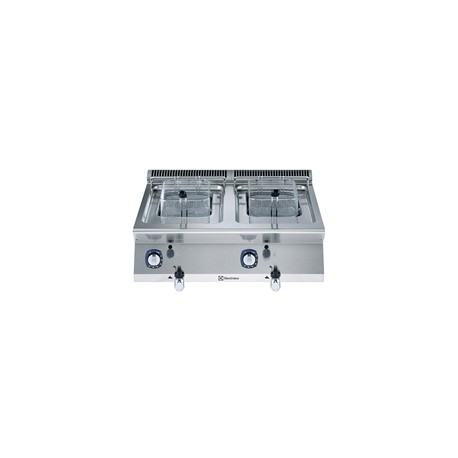 Газов фритюрник 2х7 л настолен Electrolux