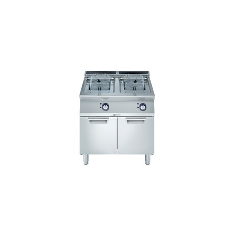 Електрически фритюрник 2х7 л върху шкаф Electrolux