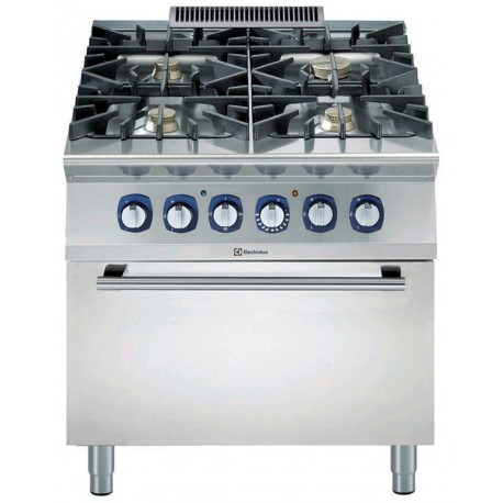 Газова печка 4 горелки + ел. фурна Electrolux